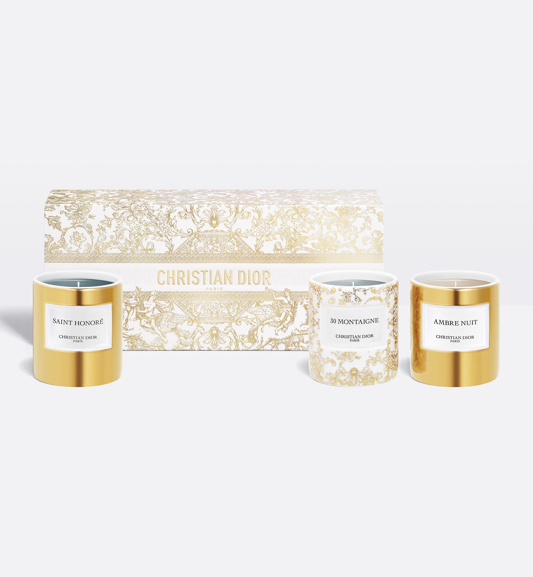 Set of 3 Scented Candles: Christmas Gift Idea | DIOR